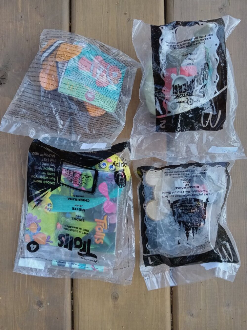 Vintage McDonald's Happy Meal Toys - Disney, Trolls, Stretch Screamers, Finding